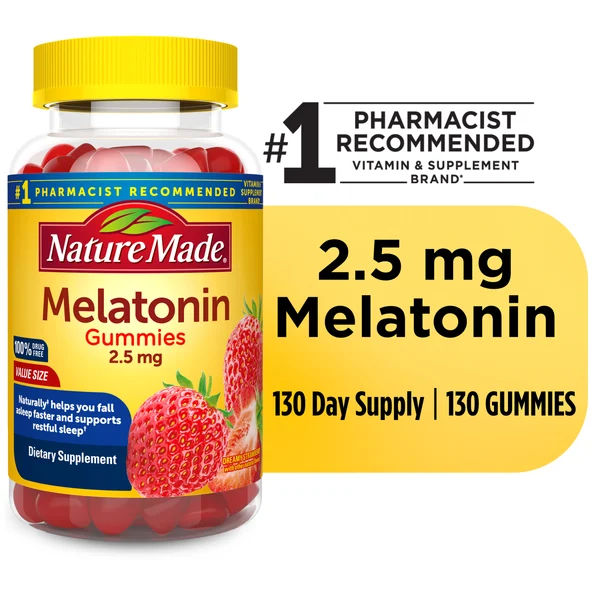 Nature Made Melatonin 2.5 mg Gummies