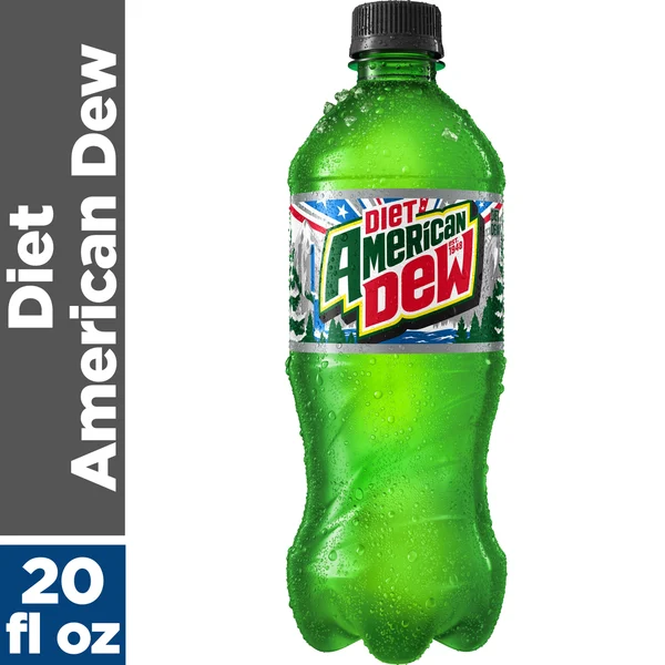 Mountain Dew Diet Soda Bottle