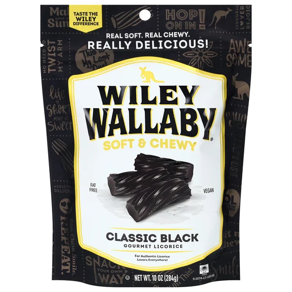 wiley wallaby Classic Black Licorice
