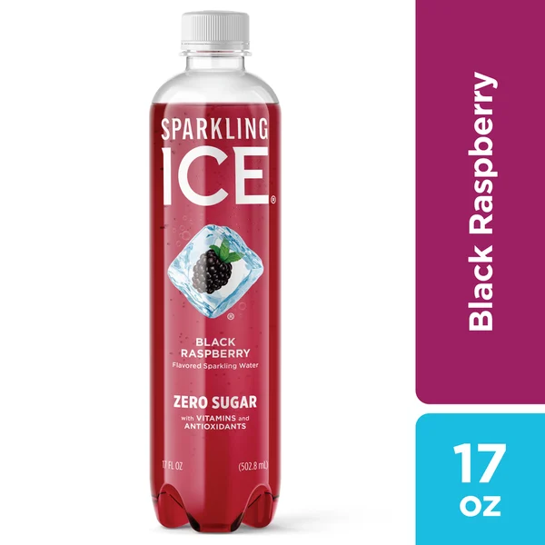 Sparkling Ice® Zero Sugar Black Raspberry Flavored Sparkling Water