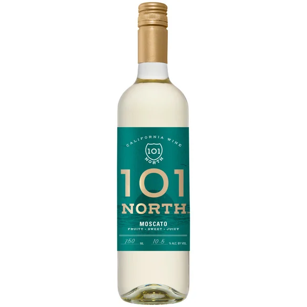 101 North Moscato California Wine, Bottle, 10.5% Abv