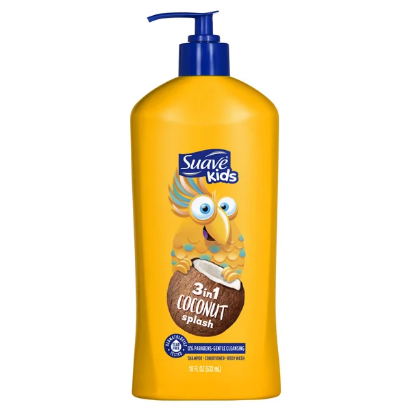 Suave Kids 3 In 1 Coconut Splash Shampoo-conditioner-body Wash