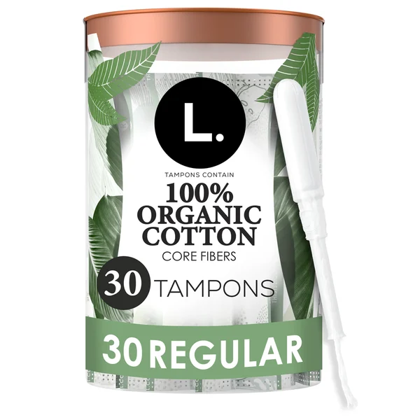 L. Tampons Regular, Contains an Organic Cotton Core