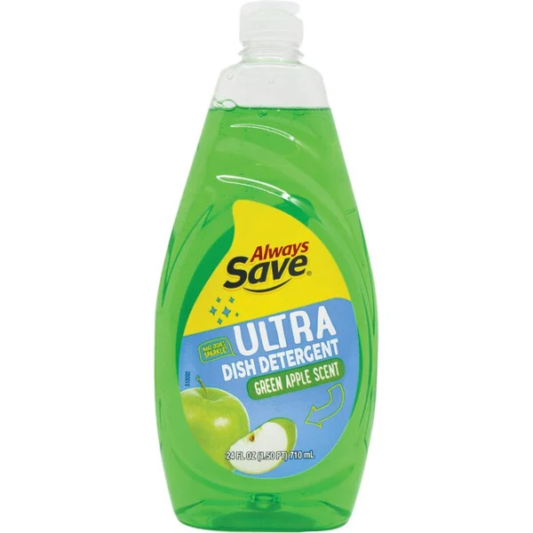 Always Save ULTRA DISH DETERGENT GRN APPLE