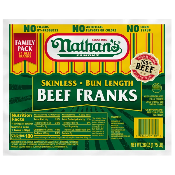 Nathan’s Famous Franks