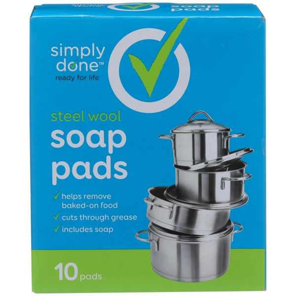 Simply Done Steel Wool Soap Pads