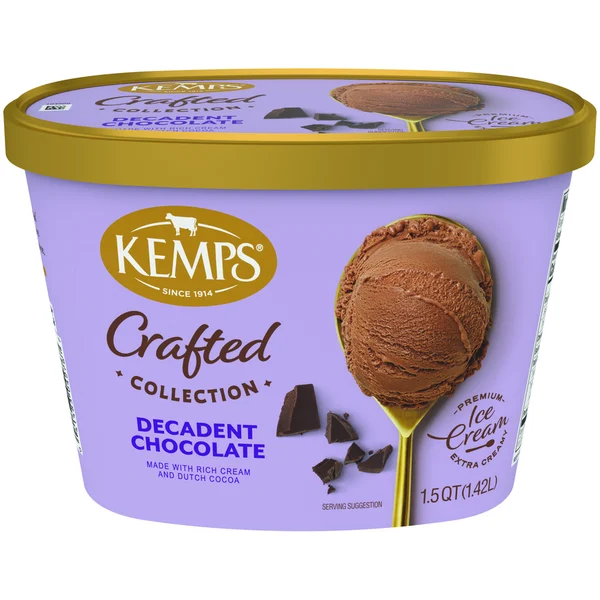 Kemps Simply Crafted Decadent Chocolate Premium Ice Cream