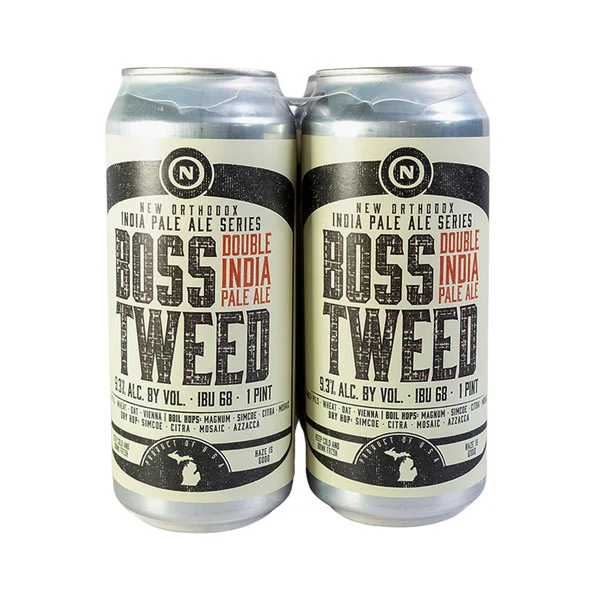 Old Nation Brewing Co. Big Boss Tweed Hazy Double Ipa