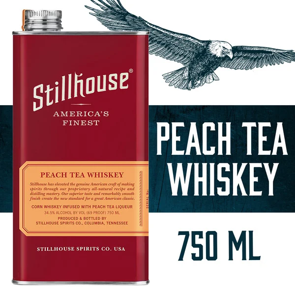 Stillhouse Peach Tea Whiskey 34.5% 75Cl/750Ml