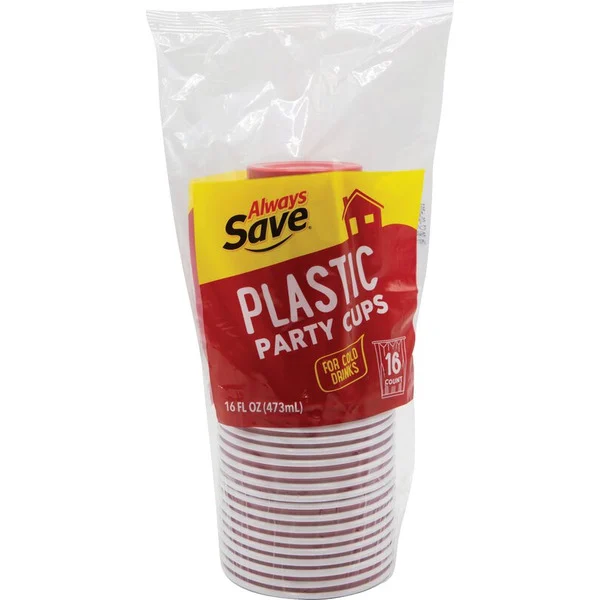 Always Save Red Party Cups 16 oz