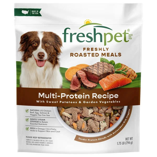 Freshpet Healthy & Natural Dog Food, Fresh Multi Protein Recipe