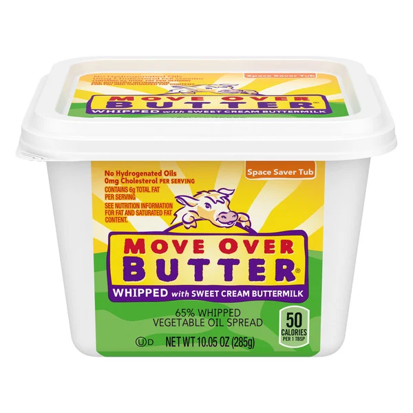 Move Over Butter Whipped Vegetable Oil Spread With Sweet Cream Buttermilk