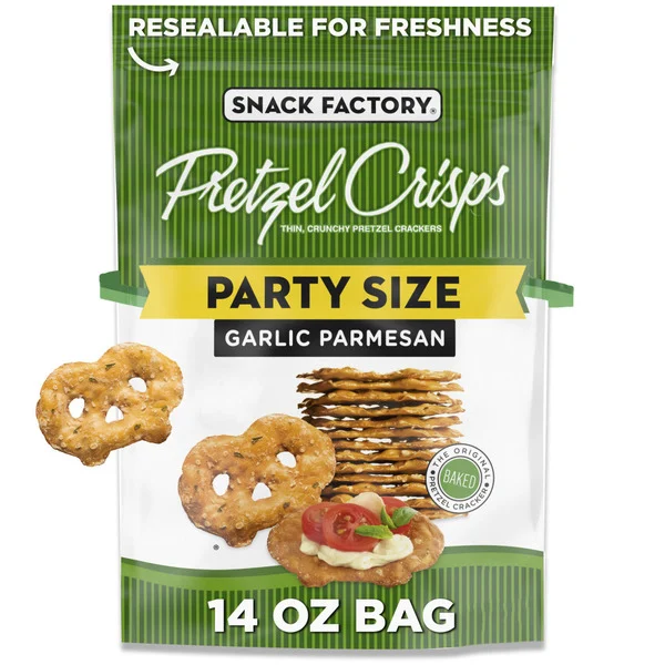 Snack Factory Garlic Parmesan Pretzel Crisps