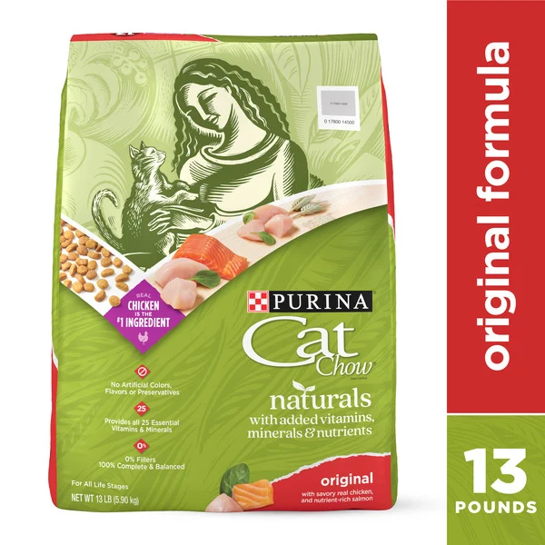 Purina Cat Chow Cat Chow Naturals Original Dry Cat Food