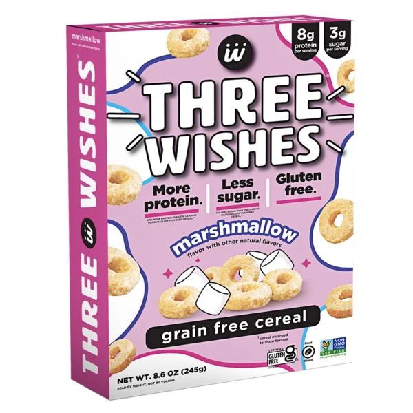 Three Wishes Marshmallow, Grain Free Cereal