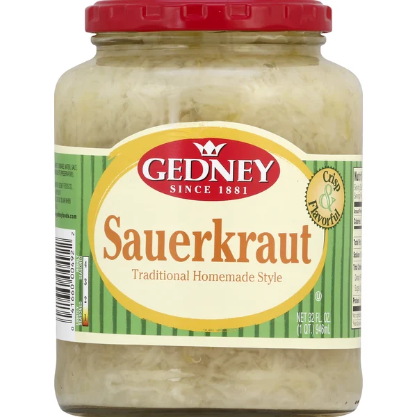 Gedney Sauerkraut, Traditional Homemade Style