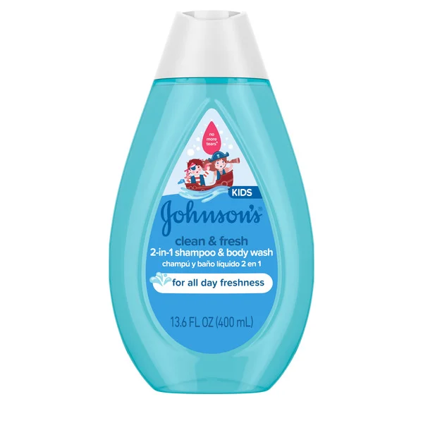 Johnson's Clean & Fresh Kids 2-in-1 Shampoo & Body Wash
