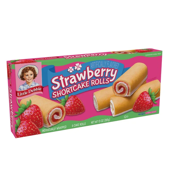 Little Debbie Strawberry Shortcake Rolls