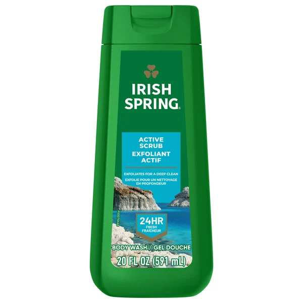Irish Spring Active Scrub Body Wash
