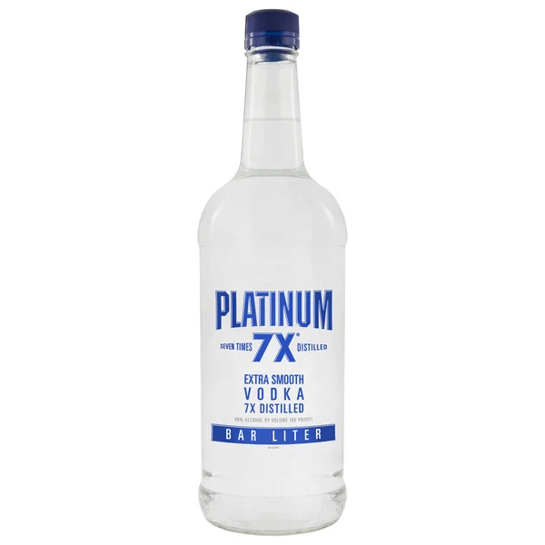 Red Star Platinum 7X Vodka Bar 1l 80 Proof