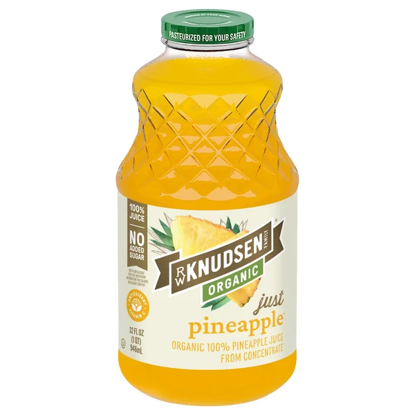 R.W. Knudsen Family Organic Just Pineapple 100% Juice