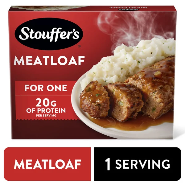 Stouffer's Classic Meatloaf Single Serve Microwave Dinner Meatloaf Frozen Dinner