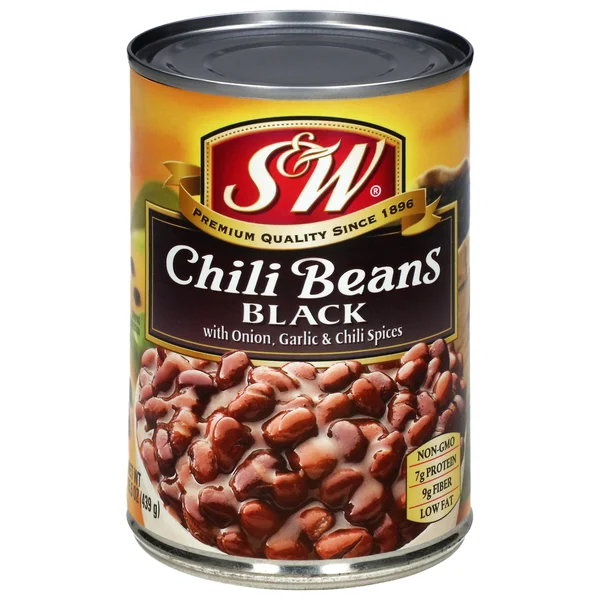 S&W Black Chili Beans