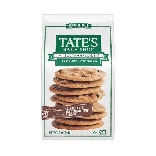 TATE'S Gluten Free Chocolate Chip Cookies, Gluten Free Cookies 84.1 oz