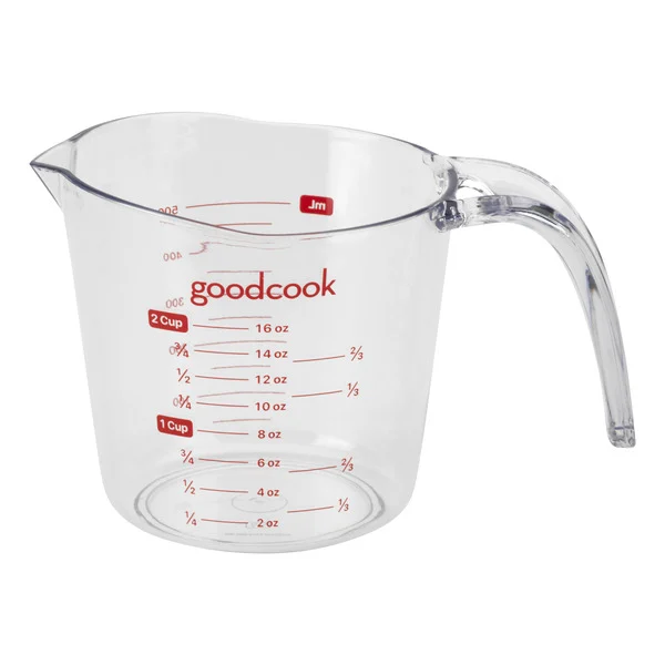 GoodCook Everyday 2 Cup Liquid Measuring Cup with Ounces and Milliliter Markings