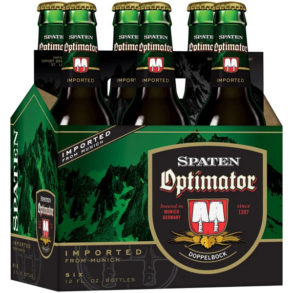 Spaten Optimator Bock, 6 Pack 12 Fl Oz Bottles