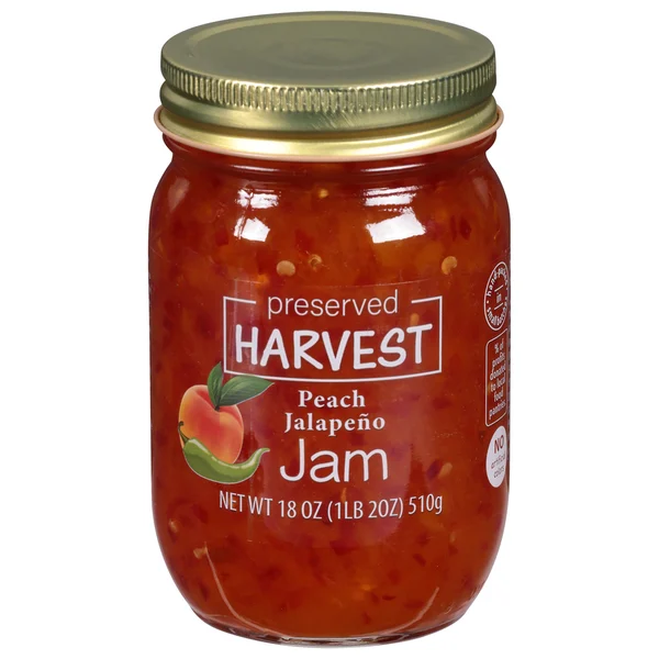 Preserved Harvest Jam, Peach Jalapeno