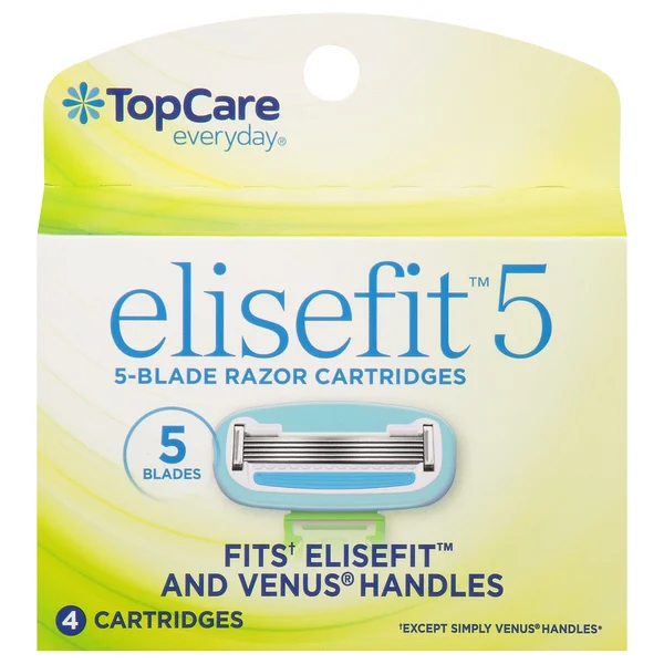 TopCare Razor Cartridges, 5-Blade, Elisefit 5
