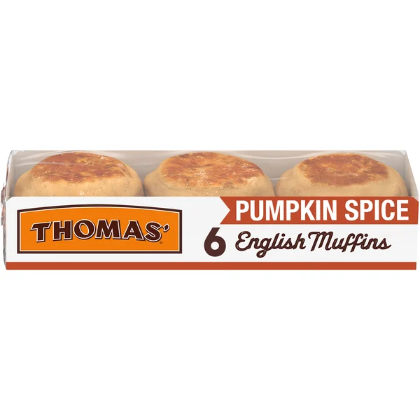 Thomas’ 6 ct, Pumpkin Spice, English Muffins