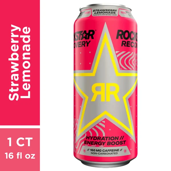 Rockstar Energy Drink, Strawberry Lemonade