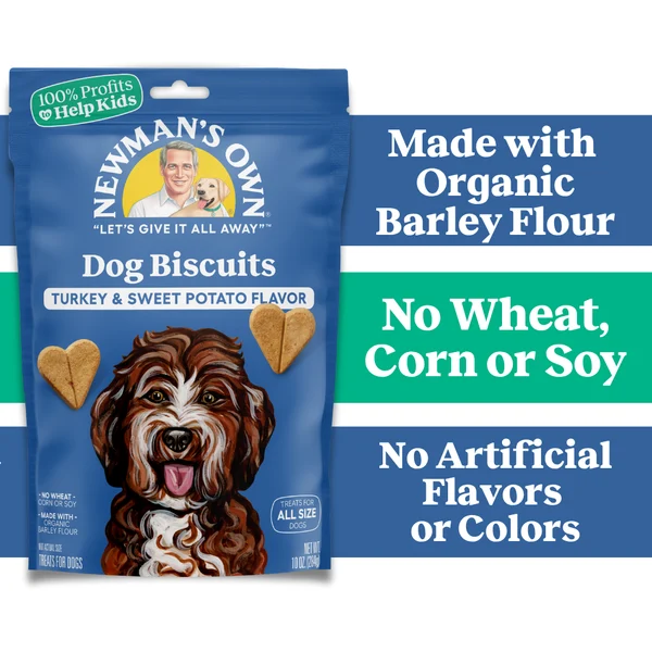 Newman's Own Turkey & Sweet Potato Dog Biscuits