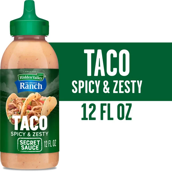 Hidden Valley The Original Ranch Taco Secret Sauce, Squeezable Bottle