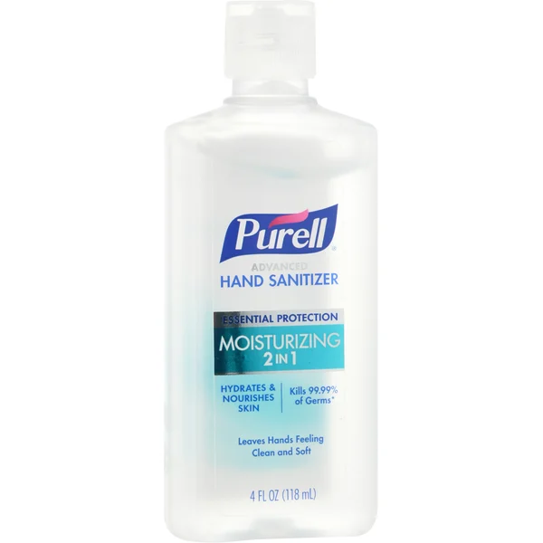 PURELL Hand Sanitizer, Advanced, Moisturizing 2 in 1