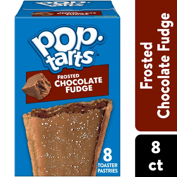 Pop-Tarts Frosted Chocolate Fudge Toaster Pastries, Breakfast Foods