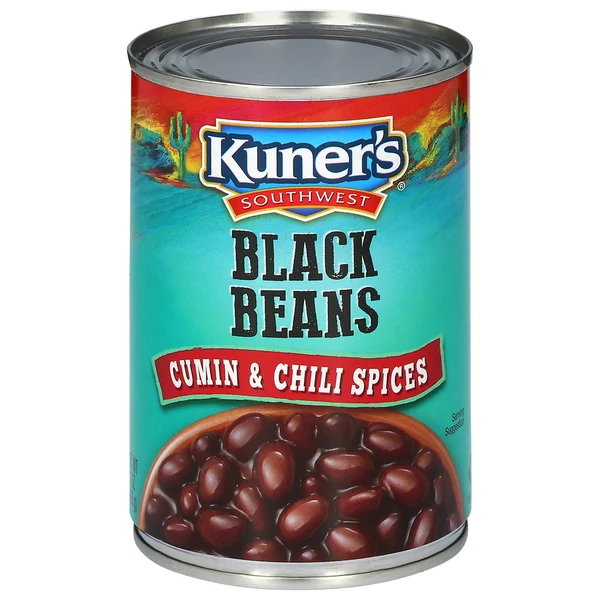 Kuner's Cumin & Chili Spices Black Beans
