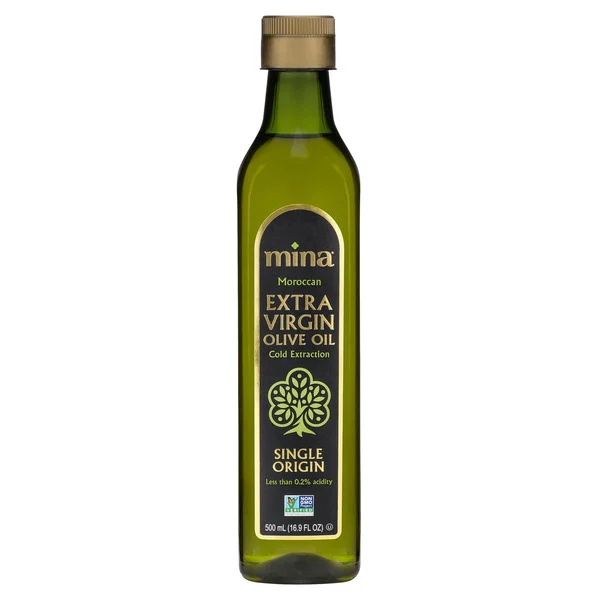 Mina Moroccan Extra Virgin Olive Oil, Polyphenol-Rich