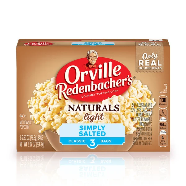Orville Redenbacher Naturals Light Simply Salted Microwave Popcorn