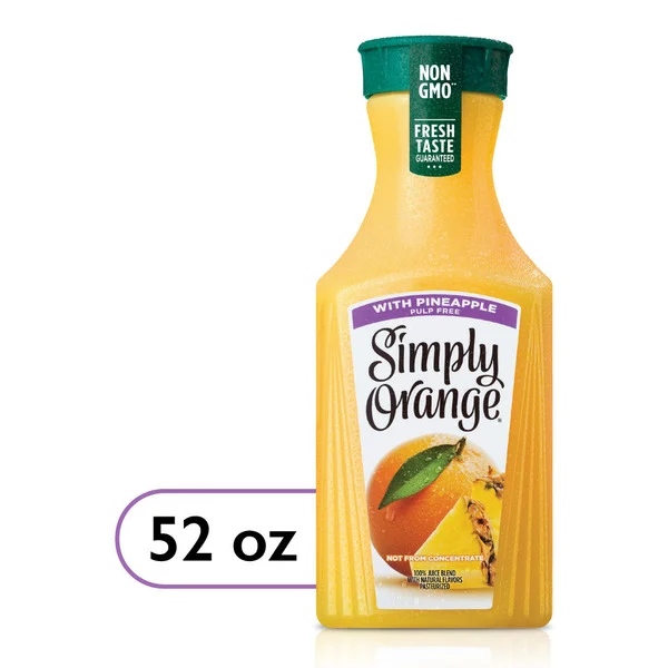 Simply Orange Juice With Pineapple
