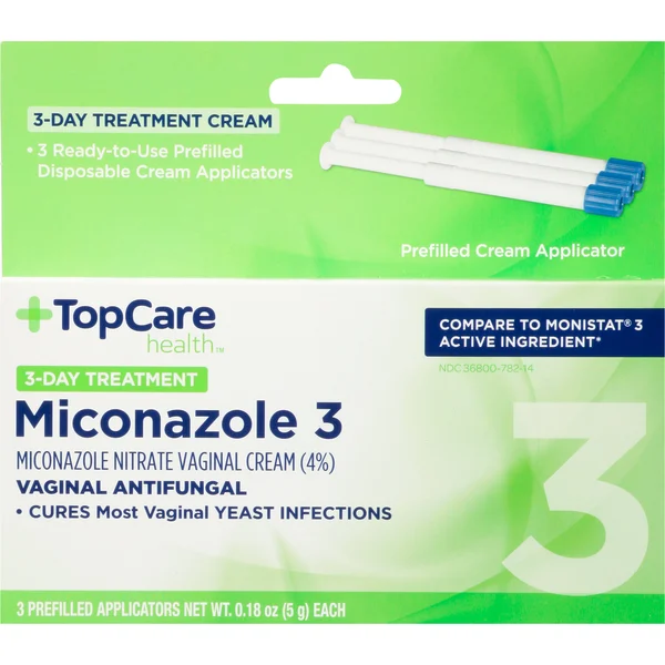TopCare Miconazole 3, 3-Day Treatment