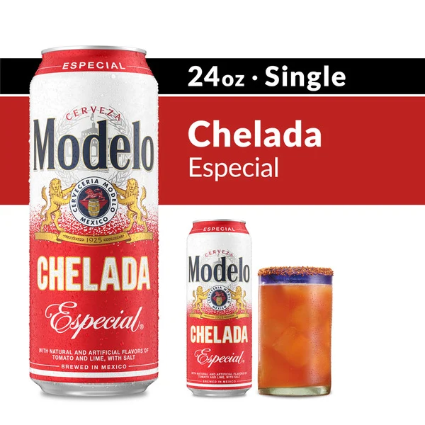 Modelo Chelada Especial Mexican Import Flavored Beer Can