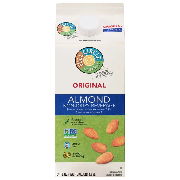 Full Circle Almond Beverage, Non-Dairy, Original