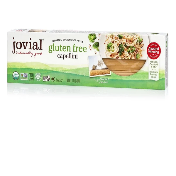 Jovial 100% Organic Gluten Free Brown Rice Capellini