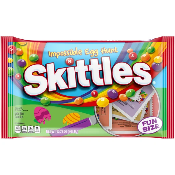 Skittles Original Easter Candy Impossible Egg Hunt