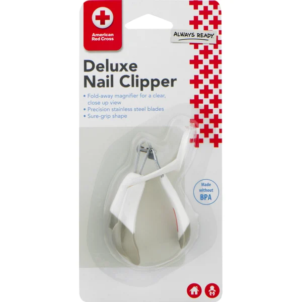 The First Years Nail Clipper, Deluxe, with Magnifier, from Birth