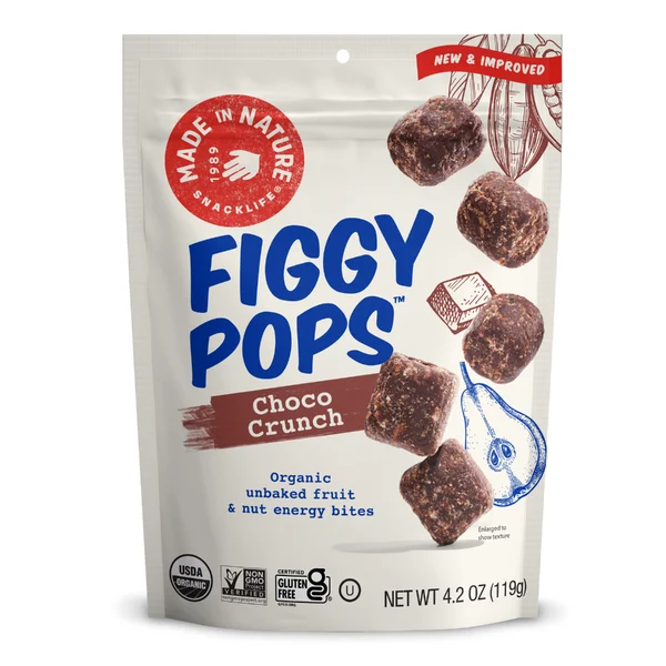 Made In Nature Figgy Pops, Choco Crunch, Organic