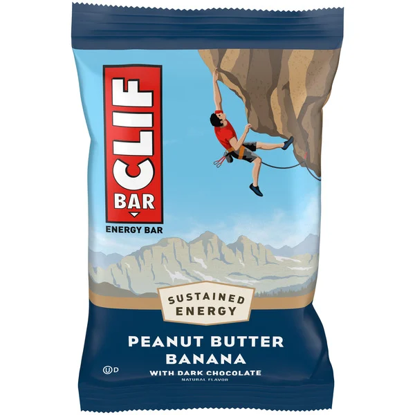 CLIF BAR Peanut Butter Banana with Dark Chocolate Energy Bar